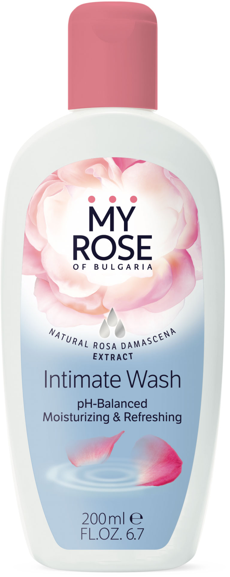 My Rose of Bulgaria  Wash | Ph BalaNatures Carnivaled Moisturizing and Refreshes Skin | 200ml